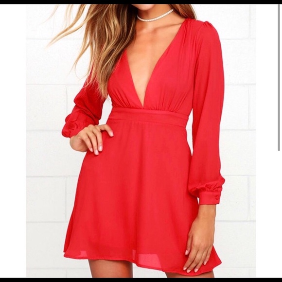 Lulus Dresses & Skirts - Red Lulu’s Dress